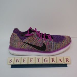 NIKE Wmns Free RN Flyknit 'Hyper Purple'